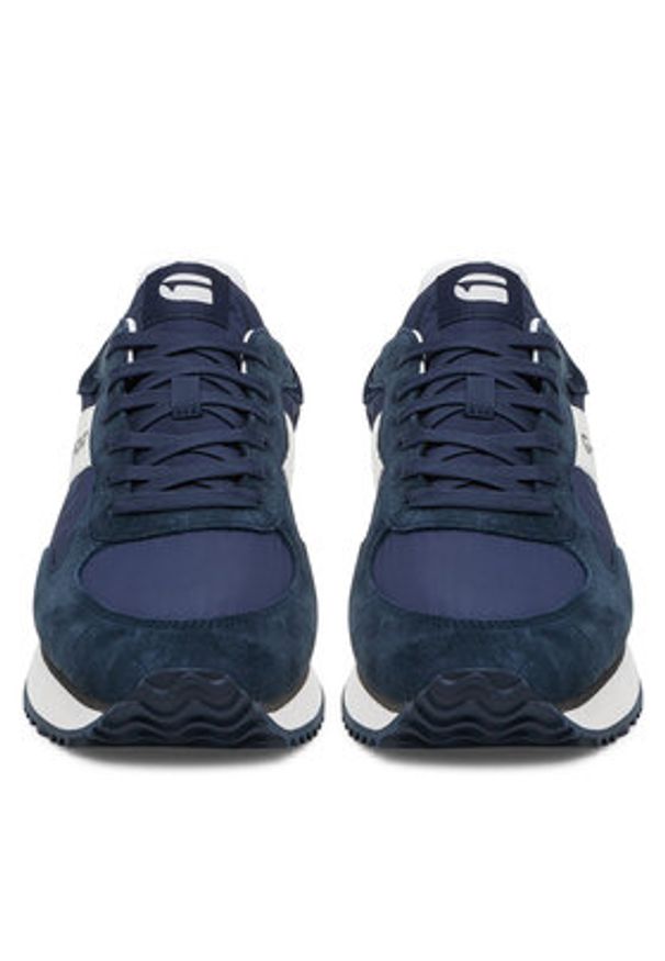 G-Star RAW - G-Star Raw Sneakersy XAVIER-01-WE Granatowy. Kolor: niebieski. Materiał: zamsz, skóra