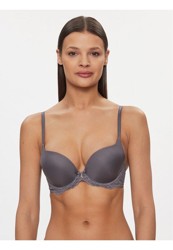 Gossard Biustonosz z fiszbiną Superboost 7705 Szary. Kolor: szary. Materiał: syntetyk