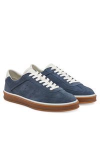 Marc O'Polo Sneakersy RR1M3027 Granatowy. Kolor: niebieski. Materiał: zamsz, skóra
