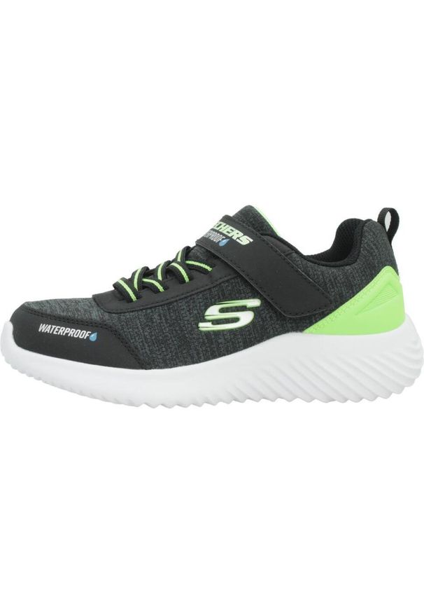 skechers - Buty do chodzenia dla dzieci Skechers Bounder-dripper Drop. Kolor: czarny. Model: Skechers Sport. Sport: turystyka piesza