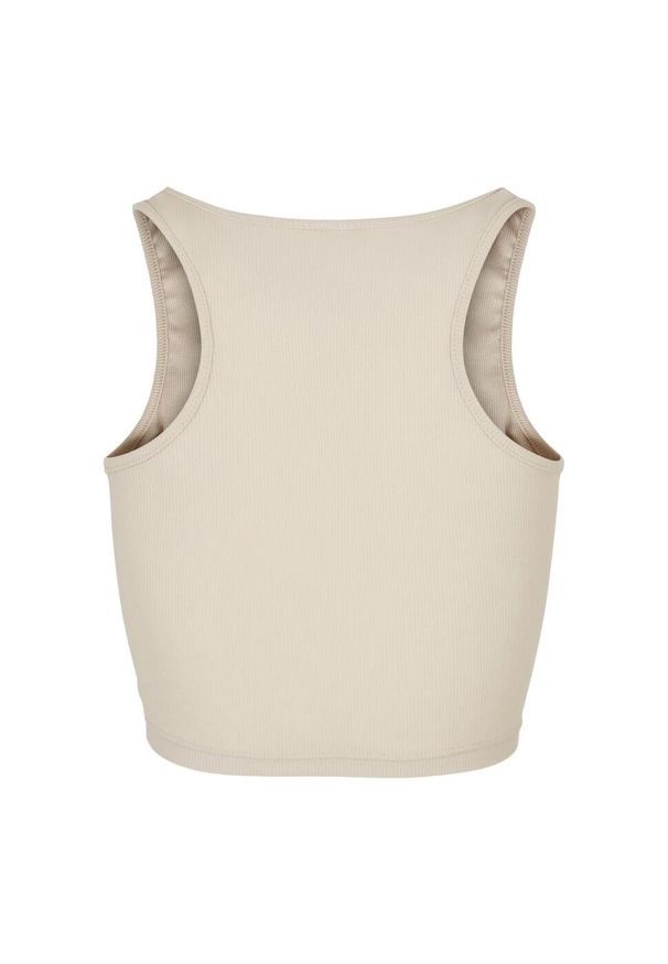 Urban Classics - Top W Prążki Dla Pań I Panów. Kolor: biały. Wzór: prążki
