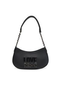 Love Moschino - LOVE MOSCHINO Torebka JC4256PP0MKD000B Czarny. Kolor: czarny. Materiał: skórzane