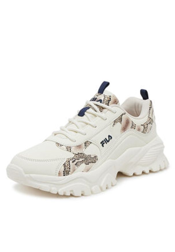 Fila Sneakersy ELECTRIC FLOW FFW0164_13054 Beżowy. Kolor: beżowy. Materiał: syntetyk