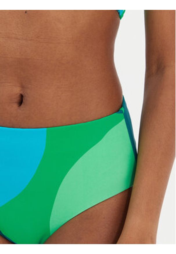 Seafolly Dół od bikini Sorrento 40646-277 Zielony. Kolor: zielony. Materiał: syntetyk