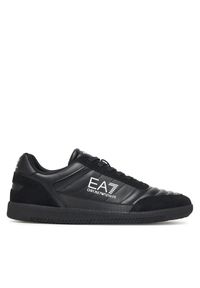 EA7 Emporio Armani Sneakersy 7X000406 AF19827 MC357 Czarny. Kolor: czarny. Materiał: skóra #1