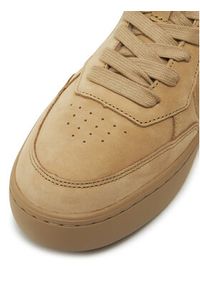 Calvin Klein Jeans Sneakersy Classic Cupsole Wave Mg Cs YM0YM01256 Beżowy. Kolor: beżowy. Materiał: skóra #2