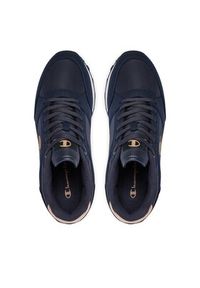 Champion Sneakersy Rr Champ Plat Ny Low Cut Shoe S11685-CHA-BS502 Granatowy. Kolor: niebieski. Materiał: skóra #4