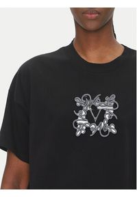 ViCOLO T-Shirt RD0119 Czarny Regular Fit. Kolor: czarny. Materiał: bawełna