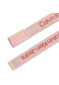 Calvin Klein Jeans Pasek Damski IU0IU00569 Różowy. Kolor: różowy