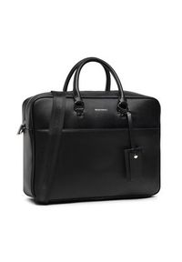 VALENTINO - Valentino Torba na laptopa Marnier VBS5XQ04 Czarny. Kolor: czarny. Materiał: skóra #2