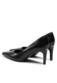 Calvin Klein Szpilki Heel Pump 70 - Brush L HW0HW02446 Czarny. Kolor: czarny. Materiał: skóra. Obcas: na szpilce #5