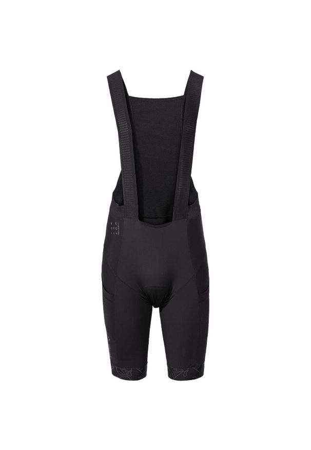 Vaude - Szorty kolarskie z ramiączkami VAUDE Kuro II. Kolor: czarny. Sport: kolarstwo