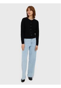 Vero Moda Kardigan Karis 10268702 Czarny Regular Fit. Kolor: czarny. Materiał: wiskoza #4