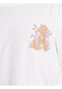 Adidas - adidas T-Shirt Graphic Glide T-Shirt IB1403 Biały Loose Fit. Kolor: biały. Materiał: bawełna