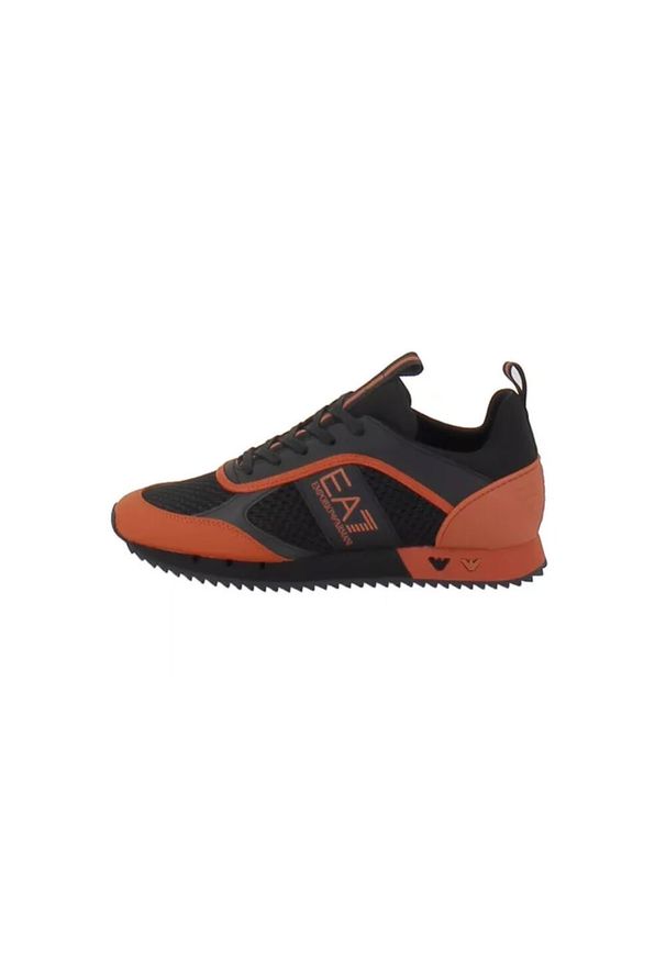 Buty EA7 X8X027 Czarny. Kolor: czarny. Materiał: syntetyk, tkanina