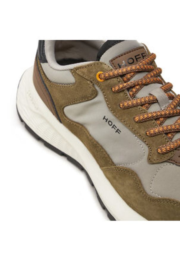 HOFF Sneakersy Lima 22435601 Khaki. Kolor: brązowy. Materiał: zamsz, skóra