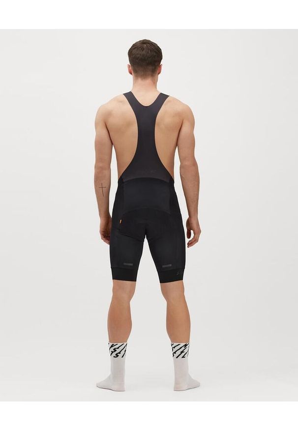 Silvini - Spodenki rowerowe (na szelkach) męskie SILVINI Men Bib shorts GAVIA. Kolor: czarny. Sport: kolarstwo