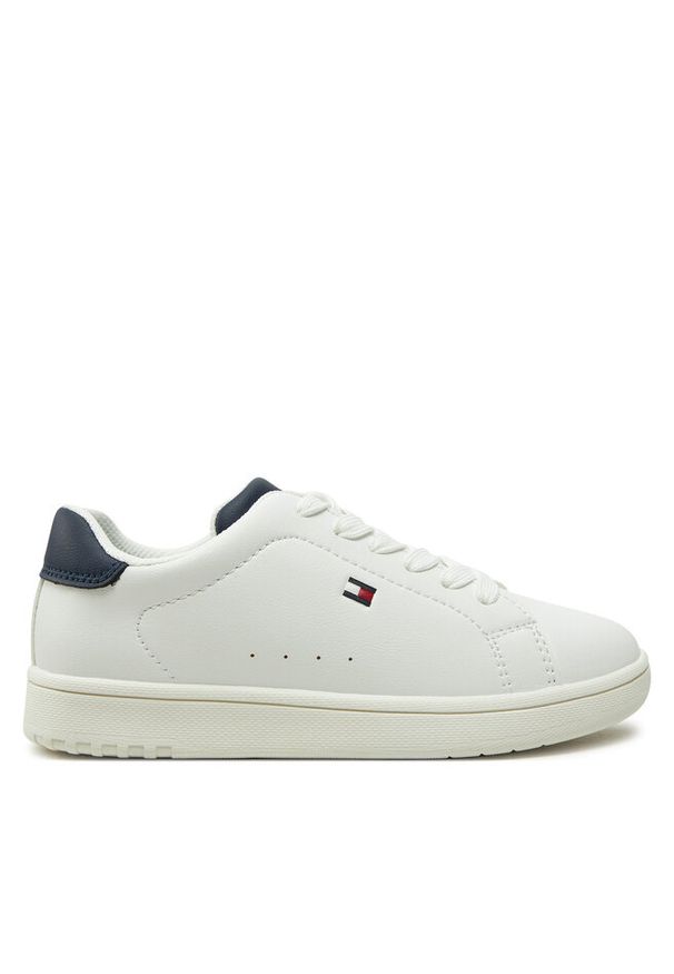 TOMMY HILFIGER - Sneakersy Tommy Hilfiger. Kolor: biały