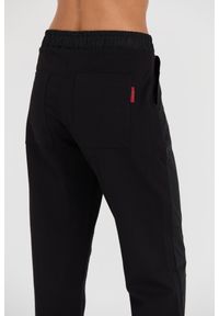 Aeronautica Militare - AERONAUTICA MILITARE Czarne spodnie dresowe Pantalone Felpa. Kolor: czarny. Materiał: dresówka #4