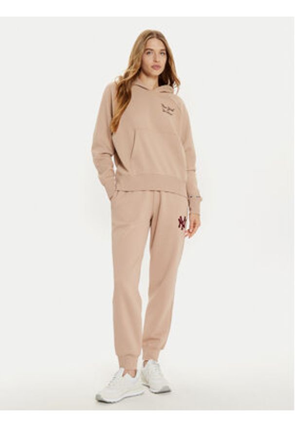 Champion Bluza 117506 Beżowy Regular Fit. Kolor: beżowy. Materiał: bawełna