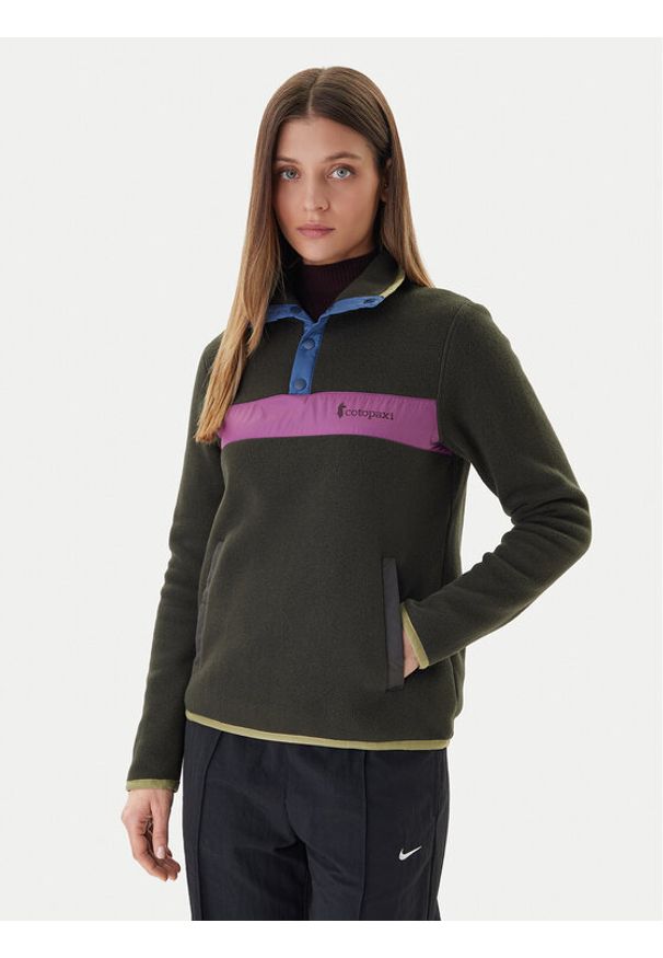 Cotopaxi Polar Teca Fleece Full F21471W174 Zielony Regular Fit. Kolor: zielony. Materiał: syntetyk