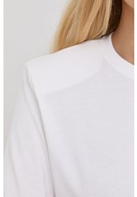 Birgitte Herskind t-shirt bawełniany kolor biały. Okazja: na co dzień. Kolor: biały. Materiał: bawełna. Długość rękawa: krótki rękaw. Długość: krótkie. Styl: casual #3