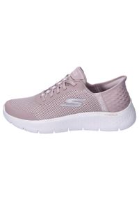 skechers - Buty sportowe Sneakersy damskie, Slip-Ins: GO WALK Flex - Grand Entry. Kolor: fioletowy, biały, wielokolorowy. Sport: turystyka piesza #2