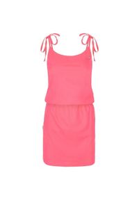 ZONE PERFECT - Sukienka letnia Loap Beverly damska M — 100% bawełna. Kolor: fioletowy. Materiał: bawełna. Sezon: lato. Typ sukienki: sportowe. Styl: sportowy #1