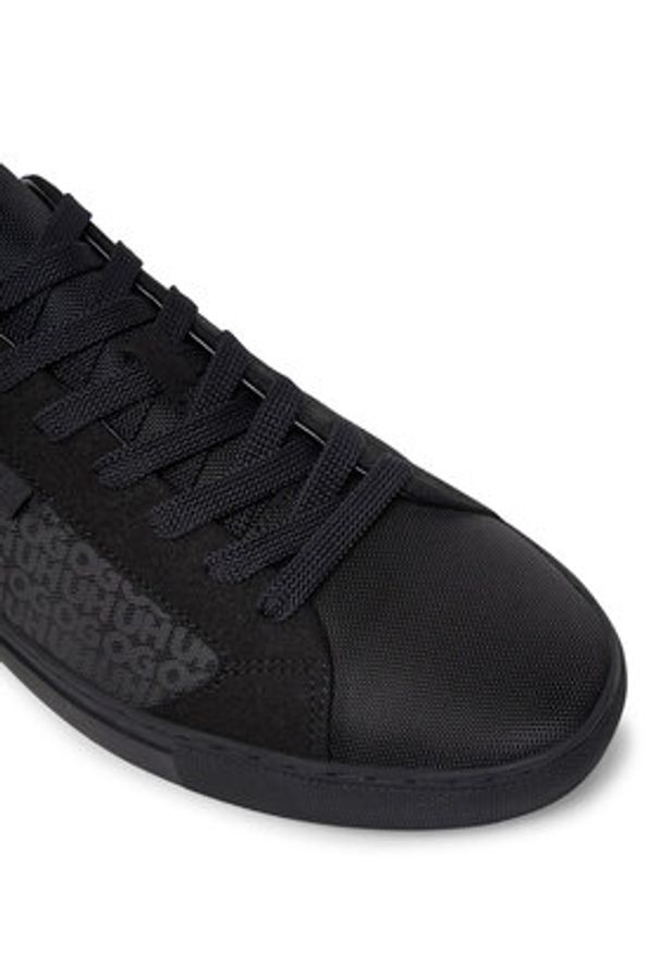 Hugo - HUGO Sneakersy Morrie Tenn 50542667 Czarny. Kolor: czarny. Materiał: materiał