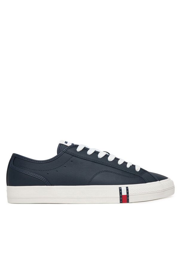 Sneakersy Tommy Jeans. Kolor: niebieski