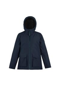 Regatta - Kurtka Wodoodporna Damska Ocieplana Melane. Kolor: czarny, niebieski, wielokolorowy. Sport: turystyka piesza #1