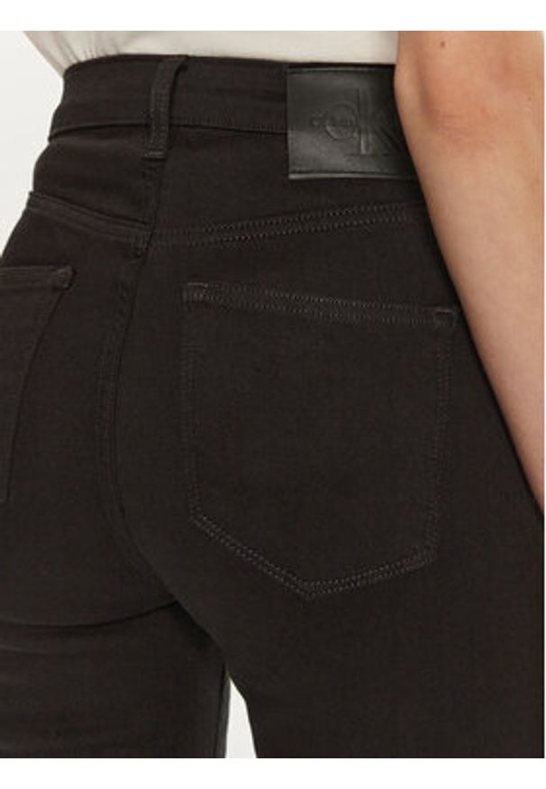 Calvin Klein Jeans Jeansy J20J224919 Czarny Skinny Fit. Kolor: czarny