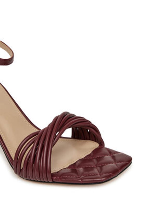 Marella Sandały Verve 2513521047200 Czerwony. Kolor: czerwony. Materiał: skóra