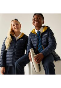 Regatta - Marizion Kids Water Repellent Active Hooded Baffled Jacket Jacket. Kolor: niebieski. Sport: turystyka piesza #1