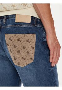 Guess Jeansy M5YAN2 D5KT3 Granatowy Regular Fit. Kolor: niebieski
