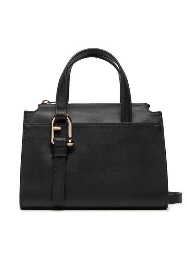 Furla Torebka Nuvola Small WB01337-BX2045-O6000 Czarny. Kolor: czarny. Materiał: skórzane