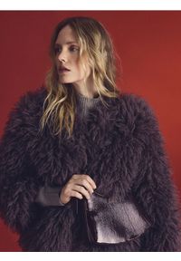 Reserved - Torebka z regulowanym paskiem - mahoniowy. Kolor: brązowy. Materiał: skórzane #1