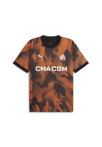 Puma - Trzecia koszulka OM 2023/24. Kolor: szary, czarny, wielokolorowy, pomarańczowy. Sport: piłka nożna #1