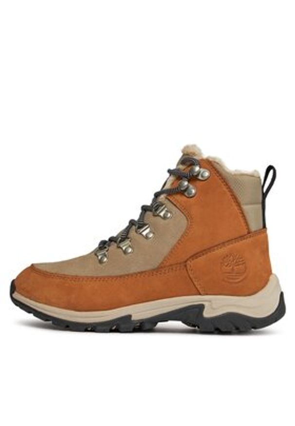 Timberland Trapery Mt. Maddsen Winter Wp Wl TB0A42RW2311 Brązowy. Kolor: brązowy. Materiał: skóra, nubuk