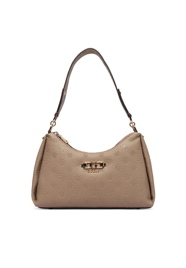 Guess Torebka Anise HWPD99 16180 Beżowy. Kolor: beżowy. Materiał: skórzane