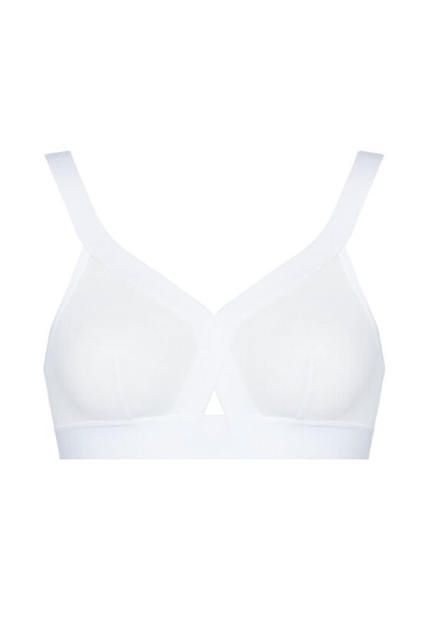 DKNY Biustonosz bezfiszbinowy DK4084 Biały. Kolor: biały. Materiał: syntetyk