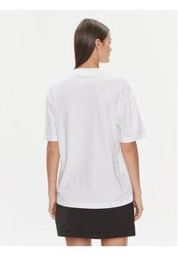 Calvin Klein T-Shirt Hero Logo Oversized T Shirt K20K206778 Biały Regular Fit. Kolor: biały. Materiał: bawełna