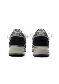 Buty unisex New Balance U997BK - czarne. Kolor: czarny. Materiał: zamsz, materiał, syntetyk #6