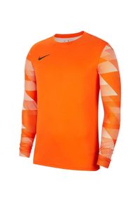 Bluza bramkarska męska Nike Dry Park IV JSY LS GK. Kolor: pomarańczowy