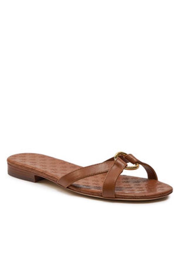 Lauren Ralph Lauren Klapki 802927945002 Brązowy. Kolor: brązowy. Materiał: skóra