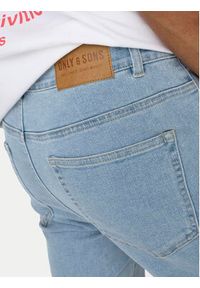 Only & Sons Szorty jeansowe Ply 22029038 Niebieski Regular Fit. Kolor: niebieski. Materiał: bawełna, syntetyk #3