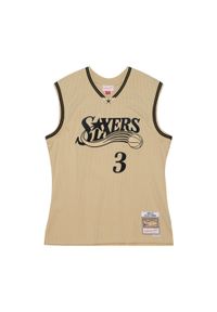 Mitchell & Ness - Jersey Philadelphia 76ers Allen Iverson 2000/01. Kolor: zielony, czarny, wielokolorowy. Materiał: jersey. Sport: koszykówka #1