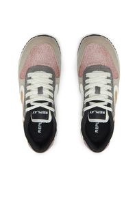 Replay - REPLAY Sneakersy GWS9O.000.C0003T Szary. Kolor: szary. Materiał: zamsz, skóra