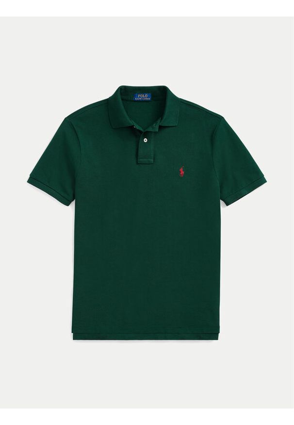 Polo Ralph Lauren Polo Core Replen 710782592 Zielony Custom Slim Fit. Typ kołnierza: polo. Kolor: zielony. Materiał: bawełna