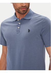 U.S. Polo Assn. Polo MUP3780 Niebieski Regular Fit. Typ kołnierza: polo. Kolor: niebieski. Materiał: bawełna #3